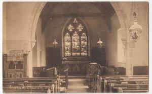 Norfolk; Ingham Church, Interior PPC, c 1910's To Redcliffe Rd, South Kensington