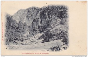 ABERGLASLYN PASS & Bridge, Wales, United Kingdom; General View, 00-10s