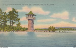 Lake Winnipesaukee , New Hampshire , Map , 30-40s , Spindle point Observatory