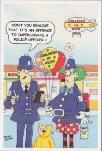 Children Postcard - BBC Children in Need Comic Police Ref.RR17306