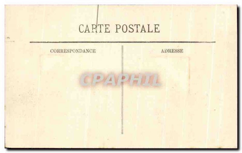 Old Postcard Soissons Train