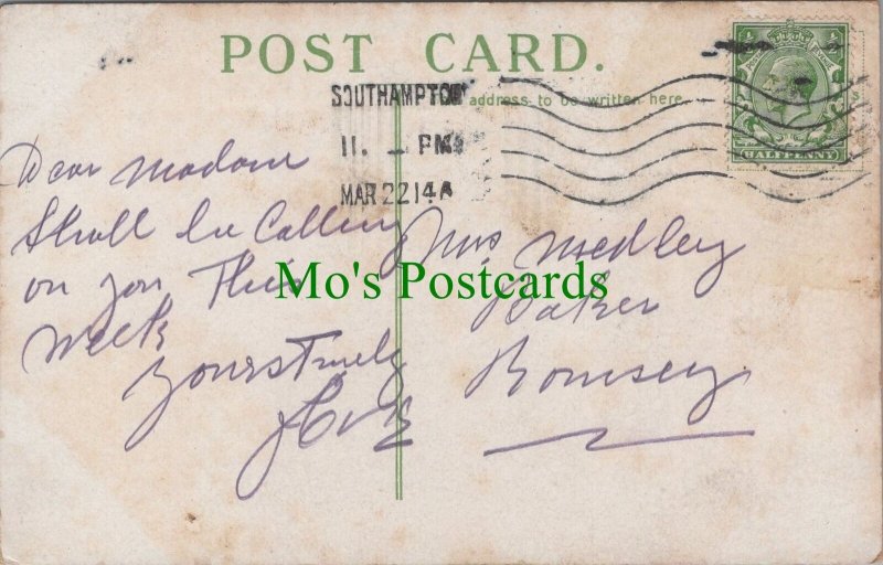 Genealogy Postcard - Medley, Baker, Romsey, Hampshire  GL1277