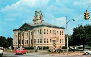 OH, West Union, Ohio, County Court House Hivnor Card No. 86505 