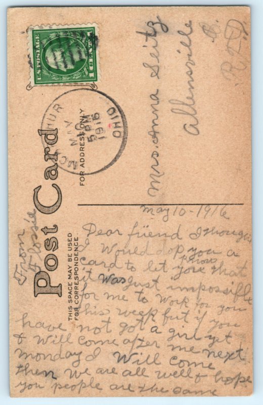 Uncle Sam Thanksgiving Turkey Postcard