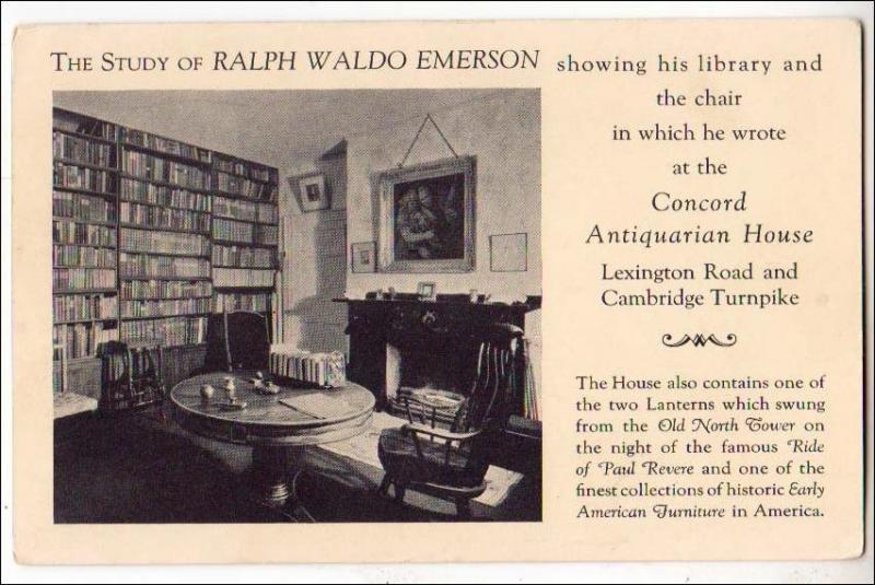 Ralph Waldo Emerson Library, Concord MA