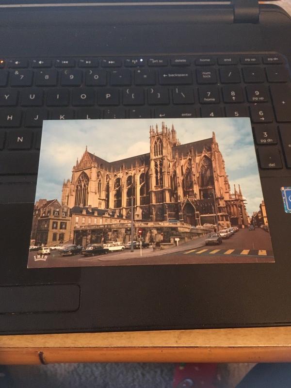 Vintage Postcard: METZ Cathedrale Saint Etienne, Vue De la Place De Chambre