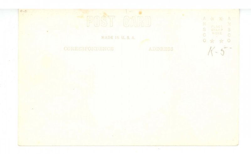 NY - Oneonta. Homer Folks Hospital ca 1940's   *RPPC  (crease, stains)