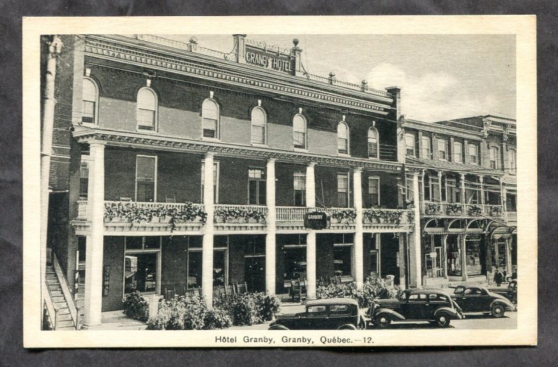 4880 - Canada GRANBY Quebec. Hotel. 1940s