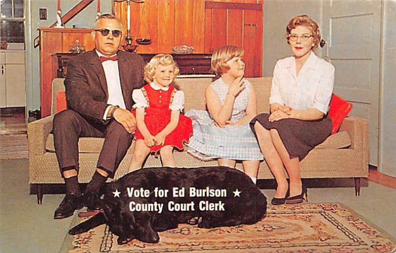 Vote for Ed Burlson County Court Clerk Palo Alto California  