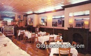 Paolucci's Restaurant Restaurant, New York City, NYC USA Unused 