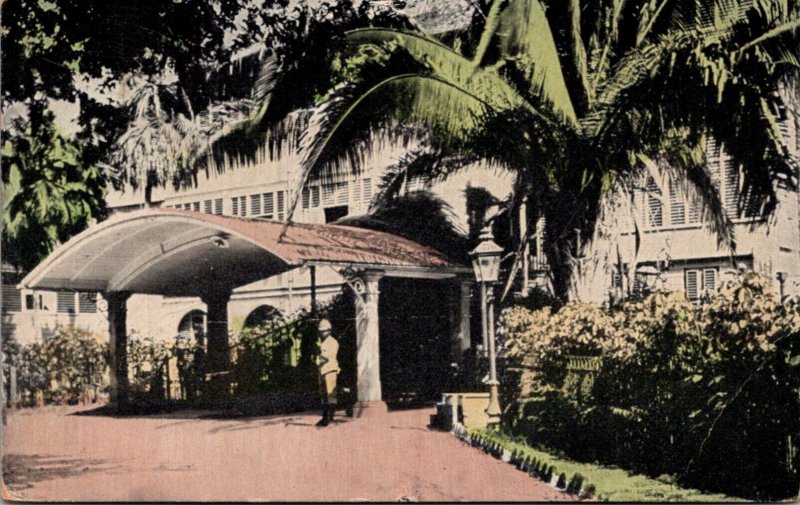 Jamaica Kingston King's House Home Of The Governor 1914