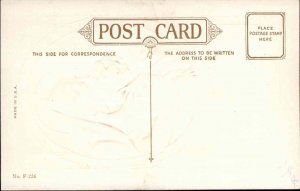 Christmas Mother Mary with Baby Jesus c1910 Vintage Postcard