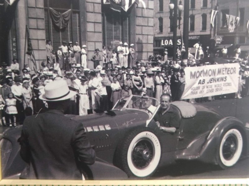 Postcard Covered Wagon Day Parade - Salt Lake City, Utah