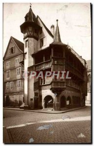 Old Postcard Colmar Pfister house