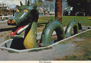 Canada The Ogopogo Friendly Monster Okanagan Lake British Columbia
