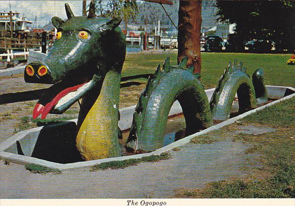 Canada The Ogopogo Friendly Monster Okanagan Lake British Columbia