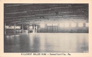 Hillcrest Roller Rink, Connellsville, PA USA Roller Skating Unused 