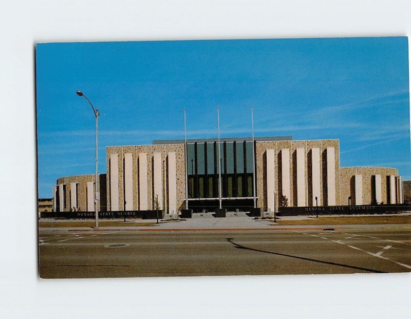 Postcard Nevada's Legislative Building, Carson City, Nevada