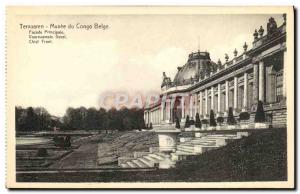 Postcard Old Tervuren Museum of Congo Belge Main Facade