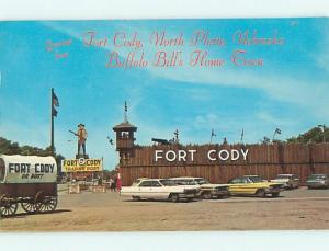 1967 Old Cars & Fort Cody Trading Post North Platte Nebraska NE v5825