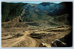 1960 Ennis Montana Postcard Madison Earthquake Mountain Boulder Yellowstone