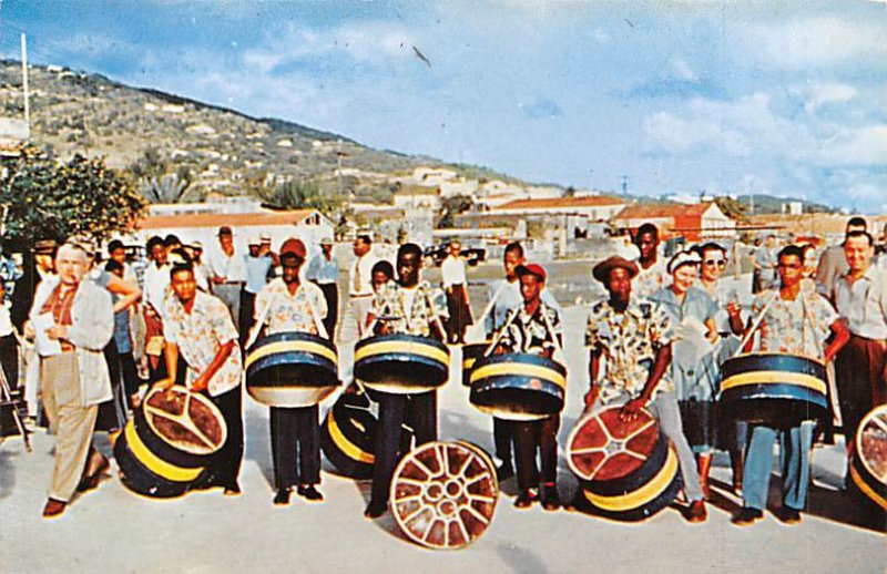 Typical Steel Band St Thoams, Virgin Islands Unused 