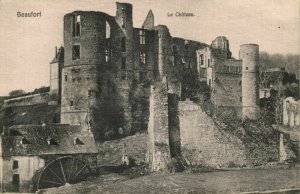 luxemburg, BEAUFORT, Le Château (1910s) Postcard