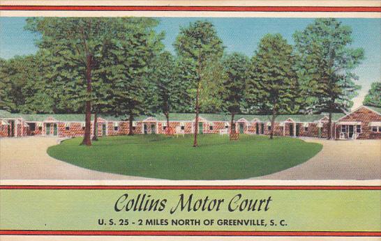 South Carolina Greenville Collins Motor Court