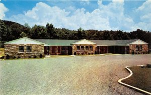 Wartburg Tennessee 1960s Postcard Schubert Motel