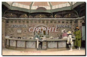 Old Postcard Vichy La Source Lucas