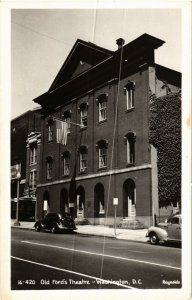 PC CPA US, WASHINGTON D.C. , OLD FORDS THEATRE, REAL PHOTO POSTCARD (b6362)