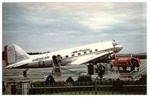 American Airlines DC-3 Flagship Oklahoma Airliners Convention 1982 Postcard