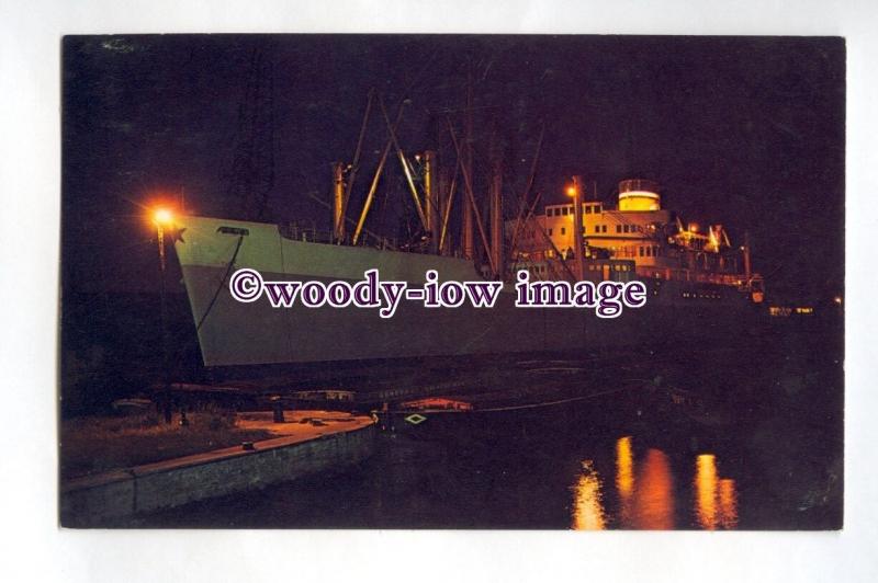 pf0243 - Blue Star Line Cargo Ship - Brasil Star , built 1947 - postcard