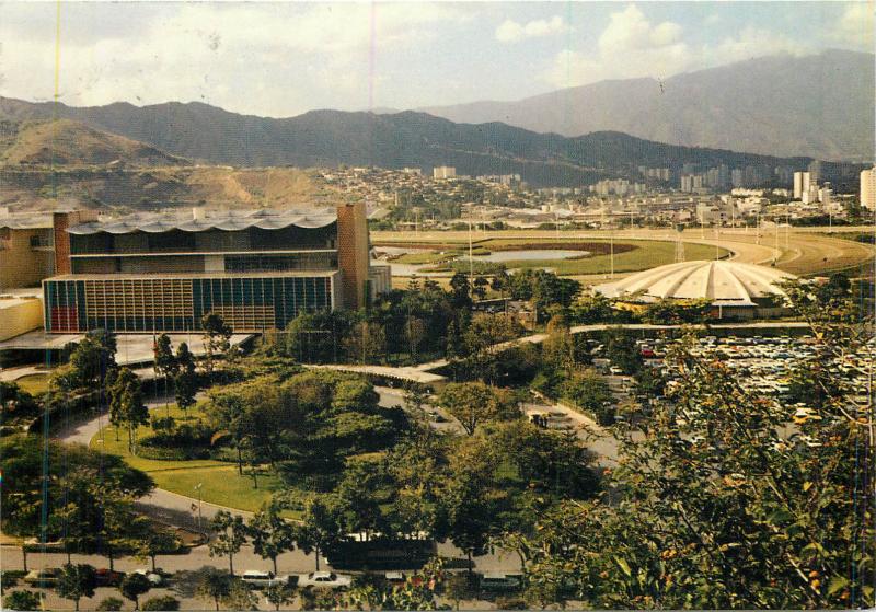 Venezuela Caracas Hipodromo Nacional LA RINCONADA planet Jupiter stamp