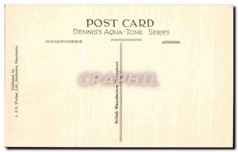 Old Postcard Manchester Cathedral