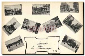 Old Postcard Remembrance Montrouge