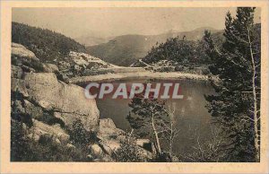 Postcard Old Black Lake (Vosges)