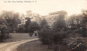Watkins New York Glen Springs Hotel Sanatorium Real Photo Postcard AA109993