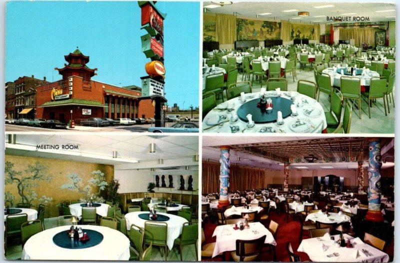 Postcard - Chiam Restaurant - Chicago, Illinois