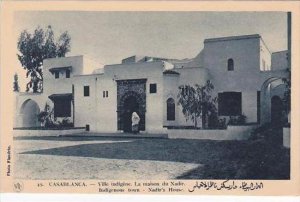 Morocco Casablanca The Indigenous Town Nadir's House 1920s-30s