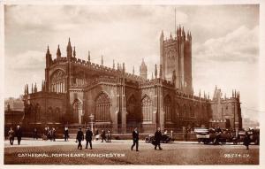 BR59895 cathedral north east car voiture  manchester  real photo  uk