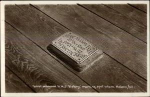 British Naval Ship HMS Victory c1920s Real Photo Postcard #6 TABLET