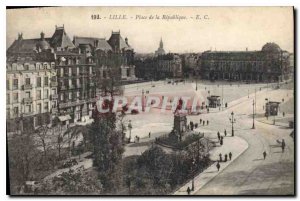 Postcard Old Lille Place de la Republique