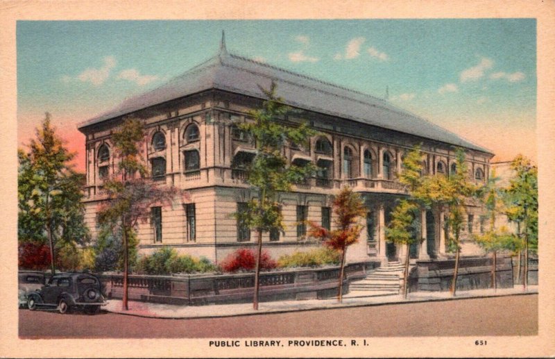 Rhode Island Providence Public Library