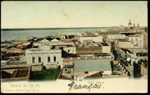 argentina, ROSARIO DE SANTA FE, Vista Parcial (ca. 1899)