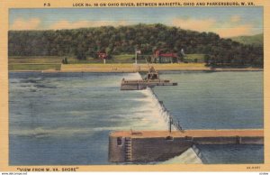PARKERSBURG, West Virginia , 30-40s; Lock No. 18 on Ohio River