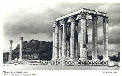 Temple of Olympian Zeus Athens Greece Unused 