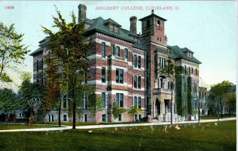 Circa 1910 Adelbert College, Cleveland OH Vintage Postcard P40E 