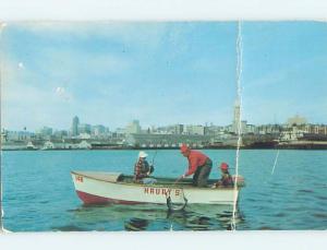 1950's FISHING ON ELLIOTT BAY Seattle Washington WA hp5727