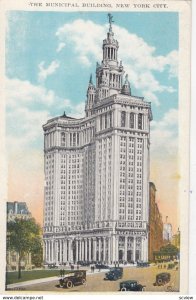NEW YORK CITY, New York, 1900-10s; The Municipal Building